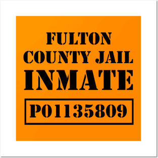 TRUMP HALLOWEEN FULTON COUNTY JAIL Posters and Art